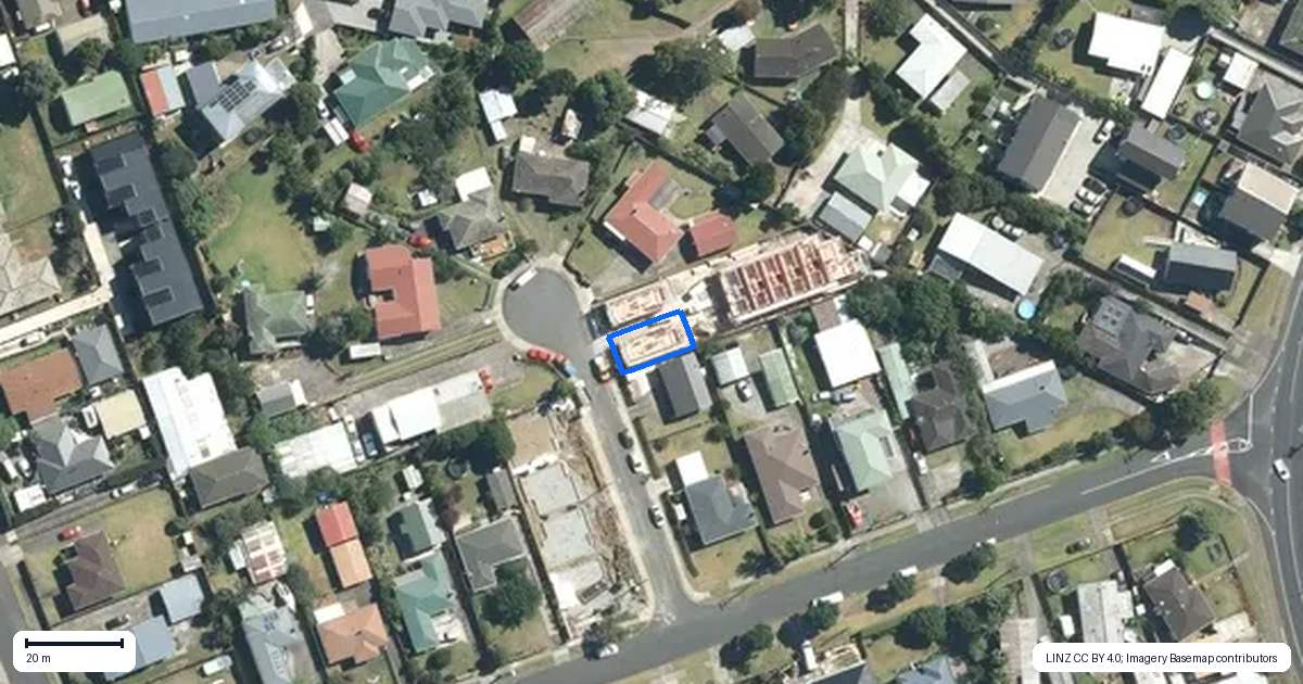 Property context map for 1/3 Derrett Place, Mangere Bridge, Auckland
