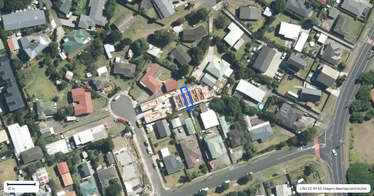 Property context map for 5/3 Derrett Place, Mangere Bridge, Auckland