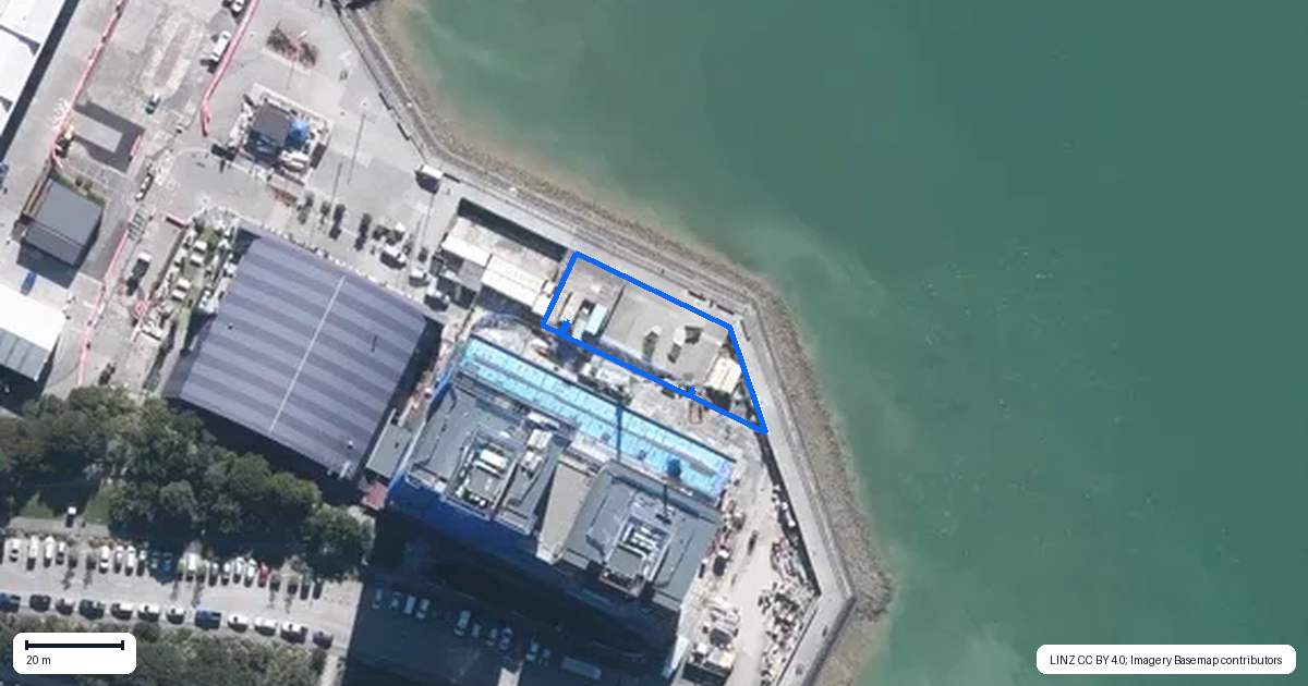 Property context map for 13 Boundary Road, Hobsonville, Auckland