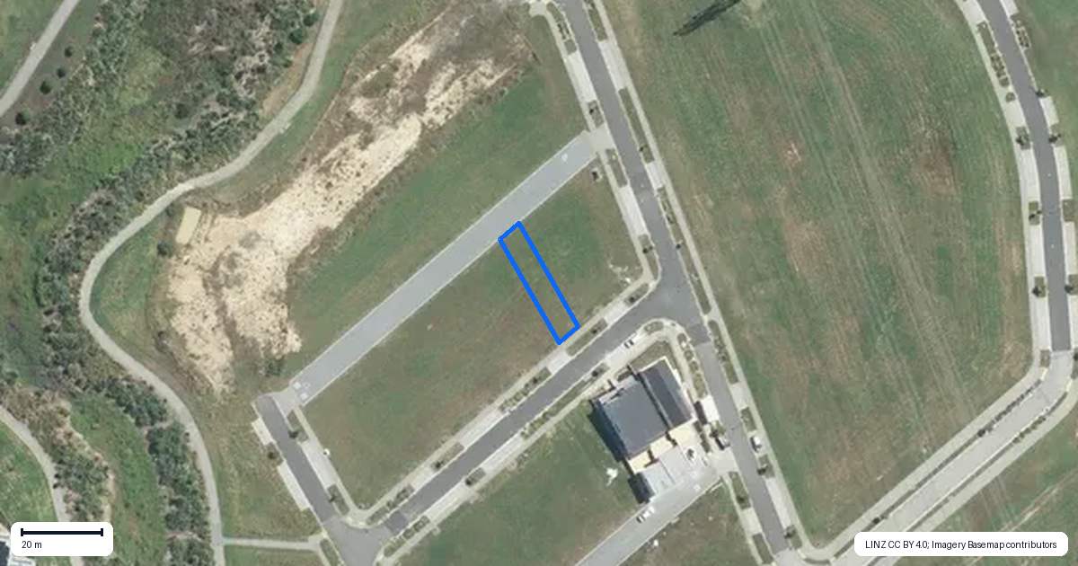 Property context map for 21 Kapeta Lane, Karaka, Papakura
