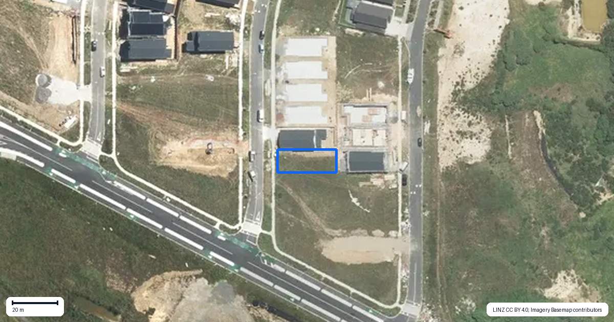 Property context map for 40 Ascent Street, Flat Bush, Auckland
