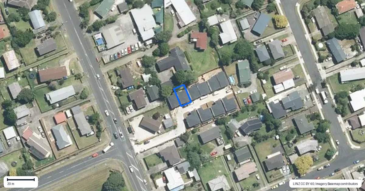 Property context map for 2/156 Coxhead Road, Wattle Downs, Auckland