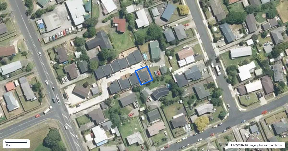 Property context map for 7/156 Coxhead Road, Wattle Downs, Auckland