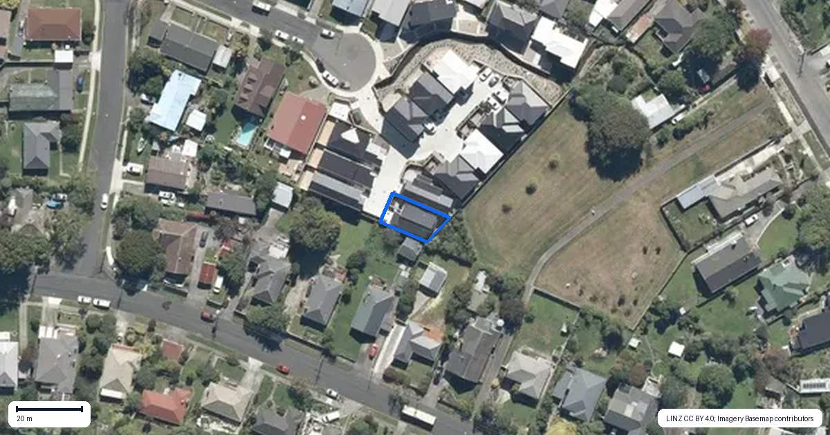 Property context map for 9/1 Helvetia Grove, Naenae, Lower Hutt