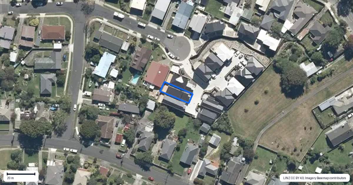 Property context map for 11/1 Helvetia Grove, Naenae, Lower Hutt