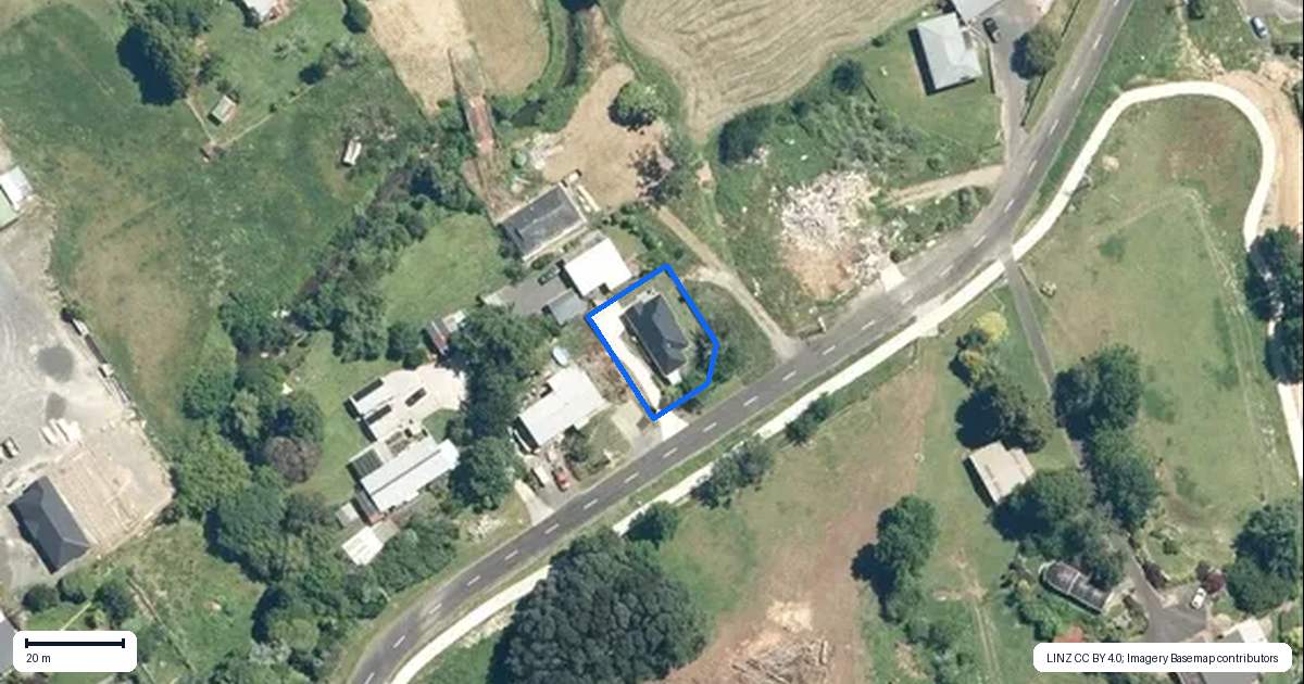 Property context map for 42A Silverton Road, Waihi