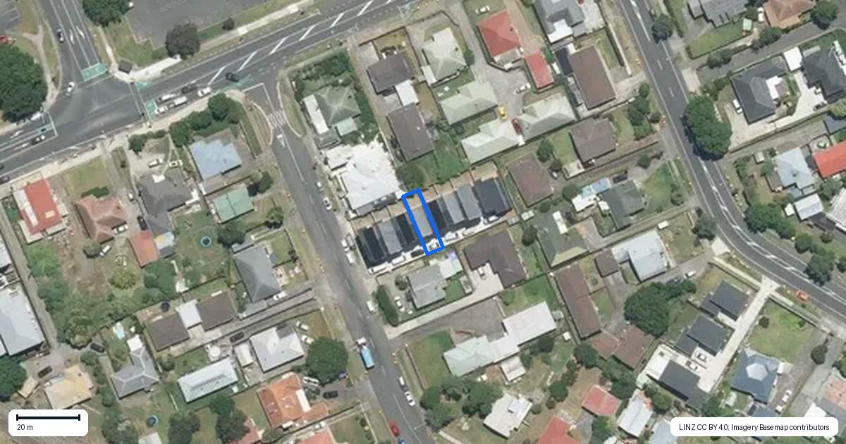 Property context map for 4/43 Marr Road, Manurewa, Auckland