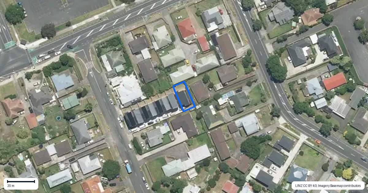 Property context map for 8/43 Marr Road, Manurewa, Auckland