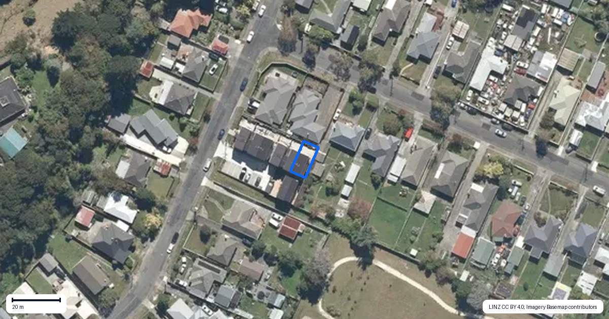 Property context map for 6/11 Lees Grove, Wainuiomata, Lower Hutt