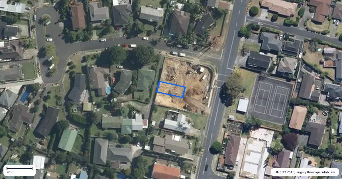 Property context map for 2C Imatra Place, Sunnyhills, Auckland