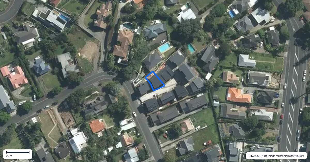 Property context map for 52A Tautari Street, Orakei, Auckland