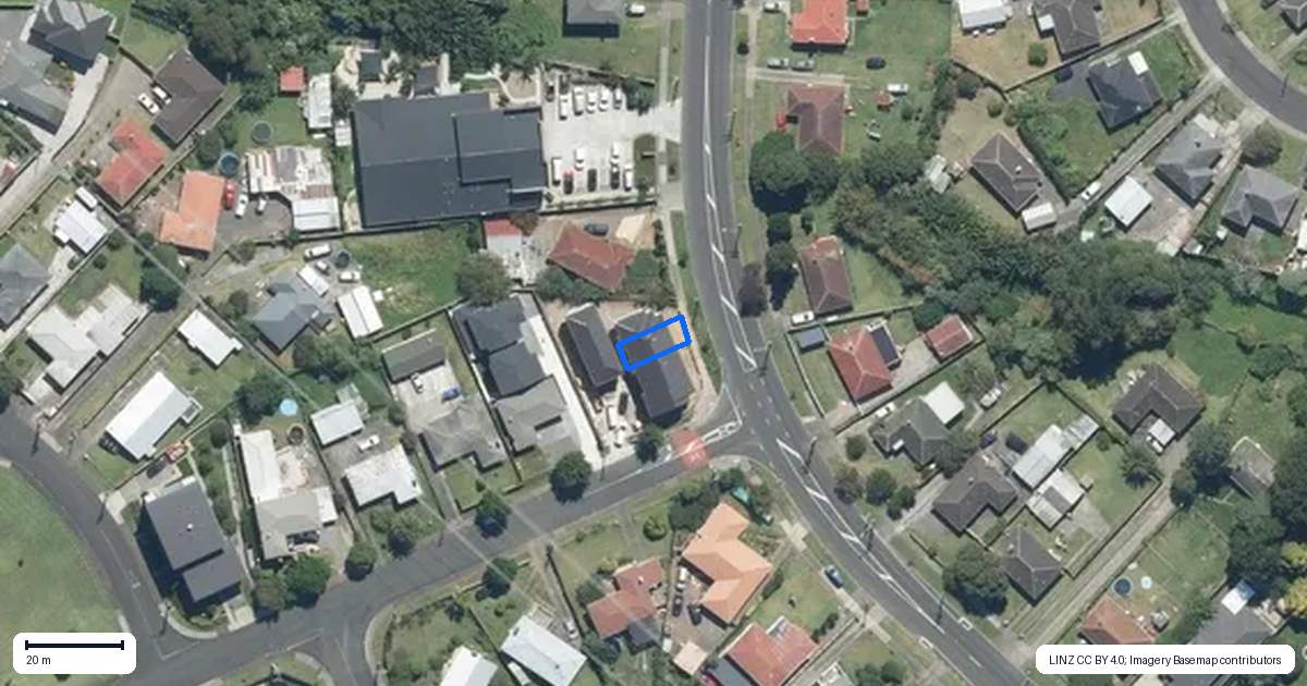 Property context map for 199B Bairds Road, Otara, Auckland