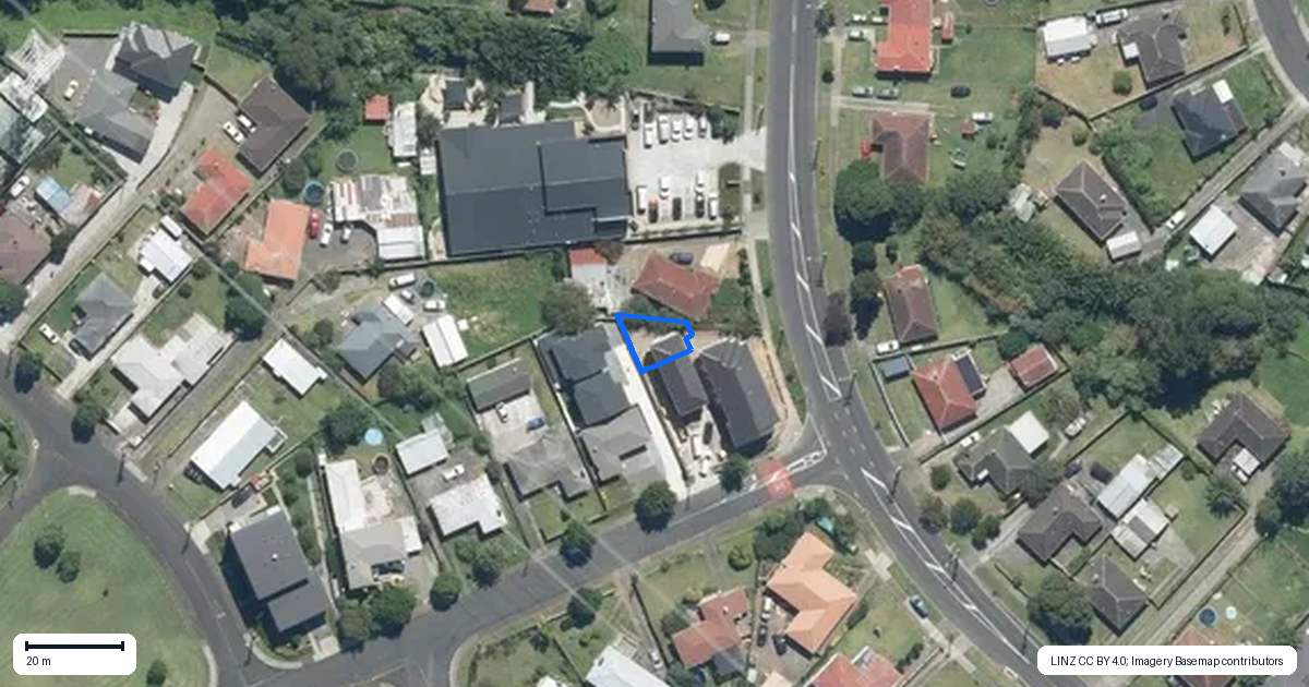 Property context map for 1C Clayton Avenue, Otara, Auckland