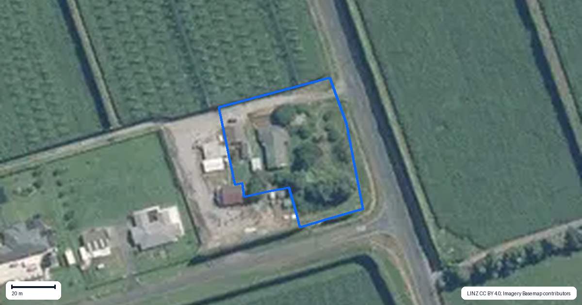 Property context map for 942 Oropi Road, Oropi