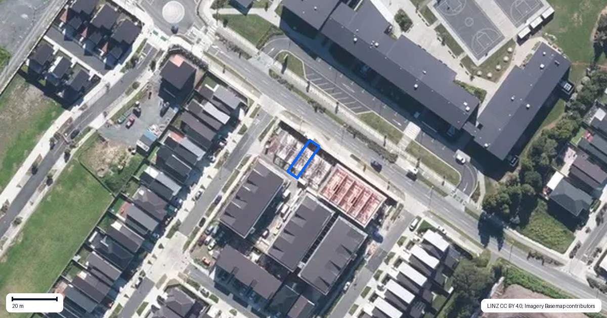 Property context map for 3/10 Scott Road, Hobsonville, Auckland