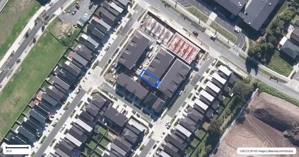 Property context map for 16 Kanorau Way, Hobsonville, Auckland