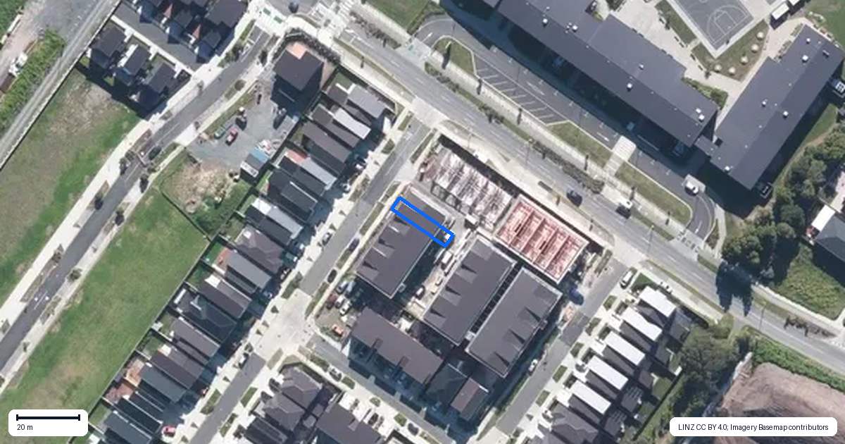 Property context map for 6 Pilot Drive, Hobsonville, Auckland