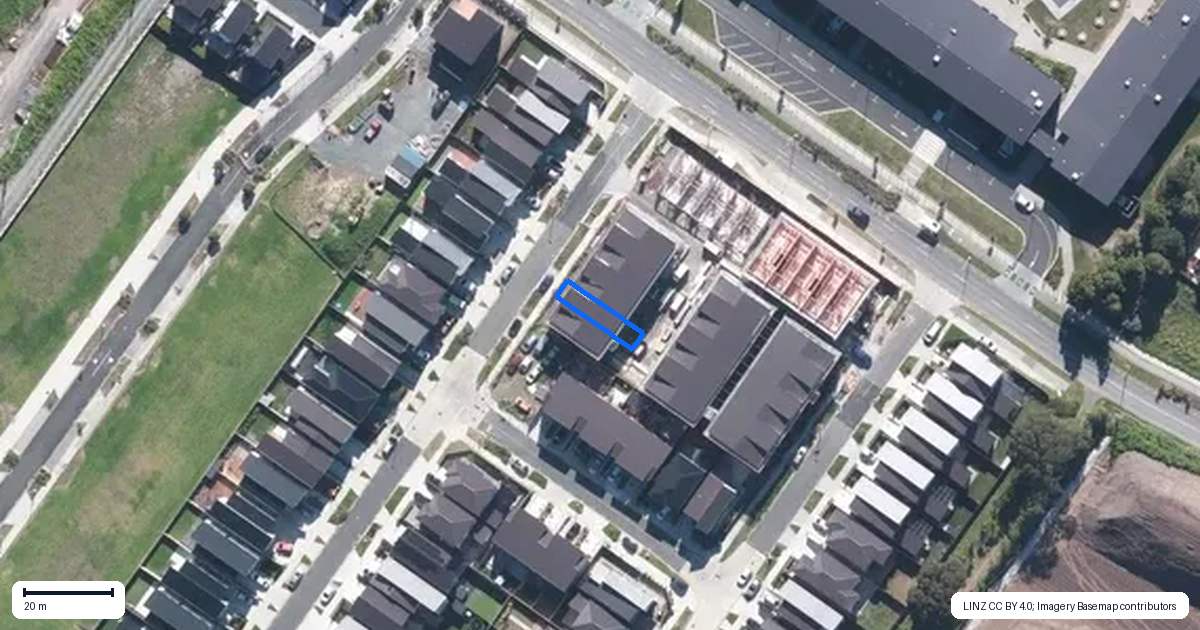 Property context map for 14A Pilot Drive, Hobsonville, Auckland