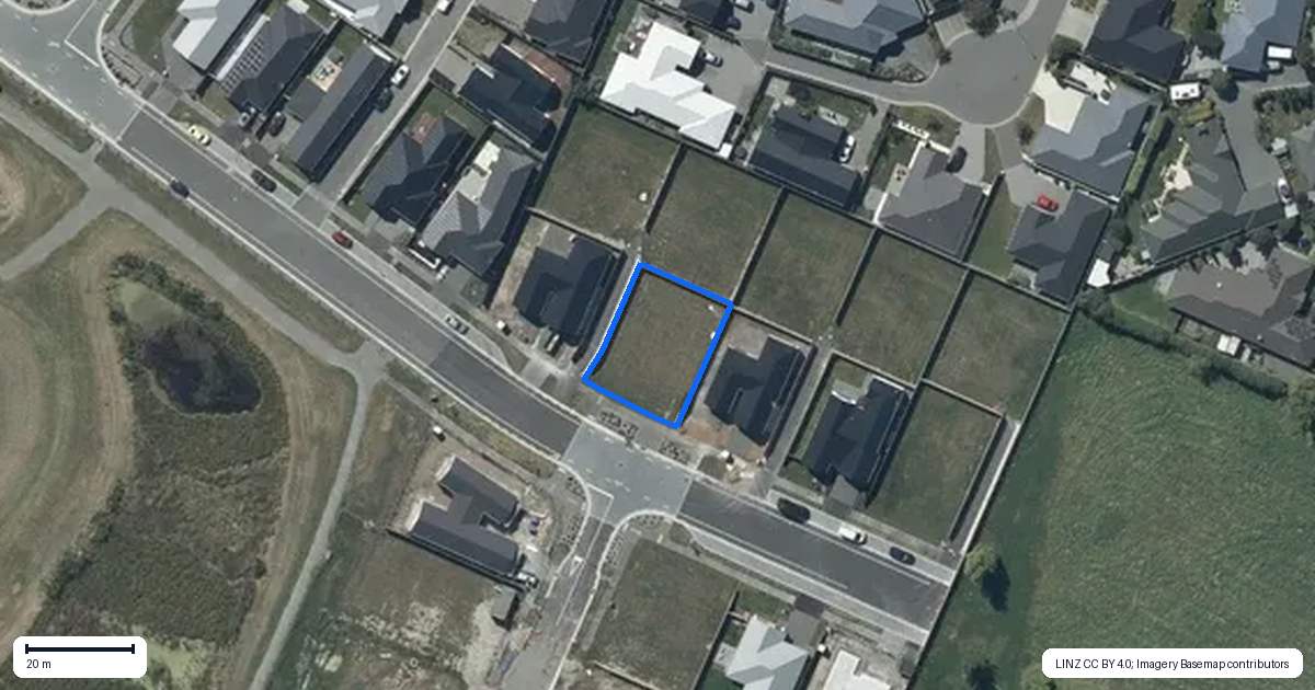 Property context map for 111 Skibbereen Drive, Halswell, Christchurch