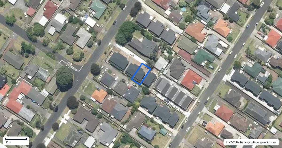 Property context map for 37D Central Avenue, Papatoetoe, Auckland