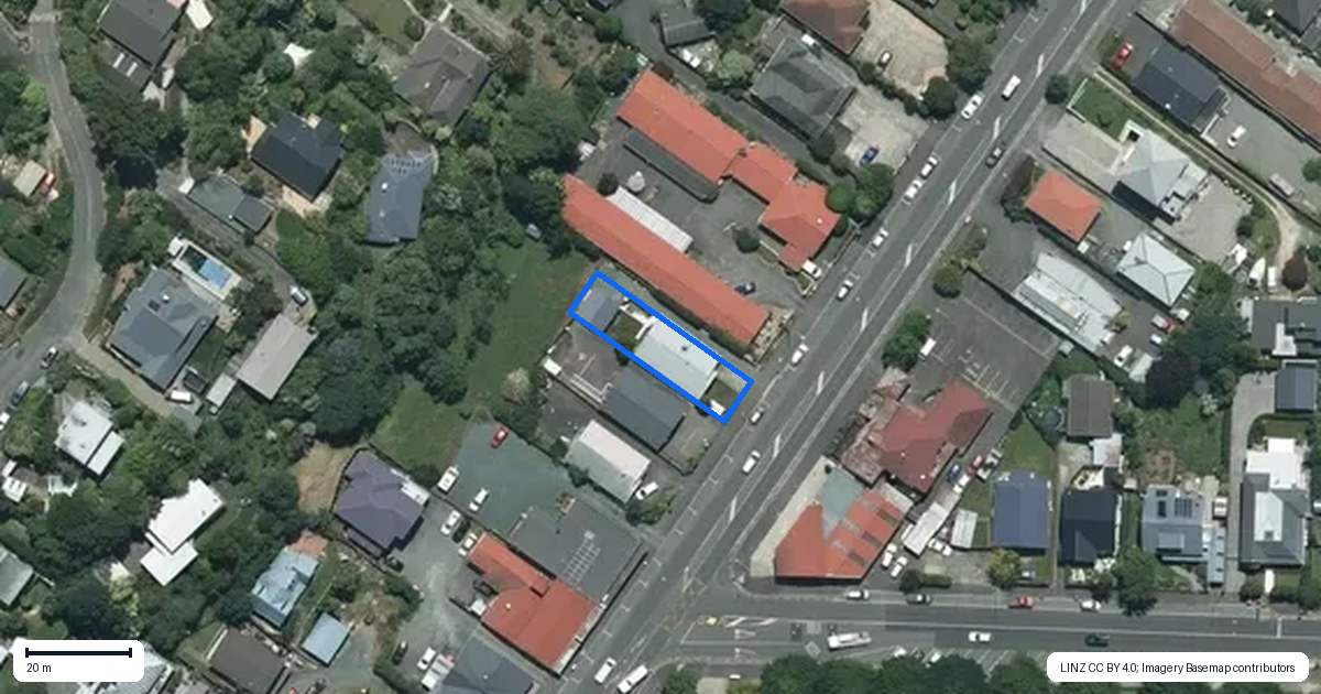 Property context map for 50A Waimea Road, Nelson South, Nelson