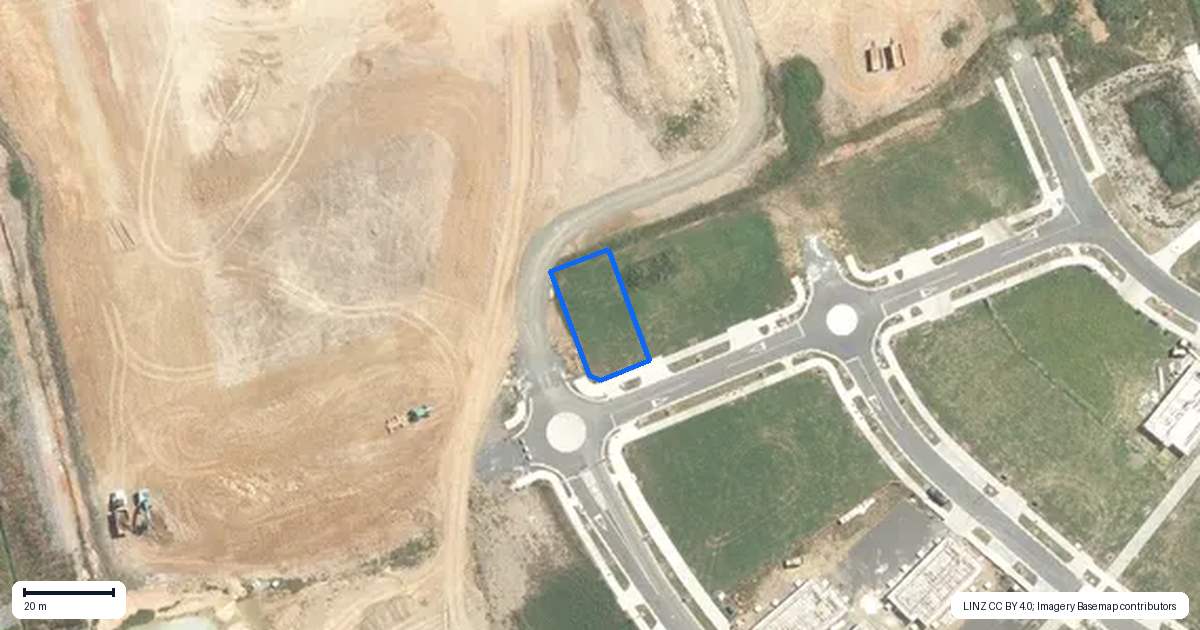 Property context map for 16 Lignite Street, Ramarama, Drury