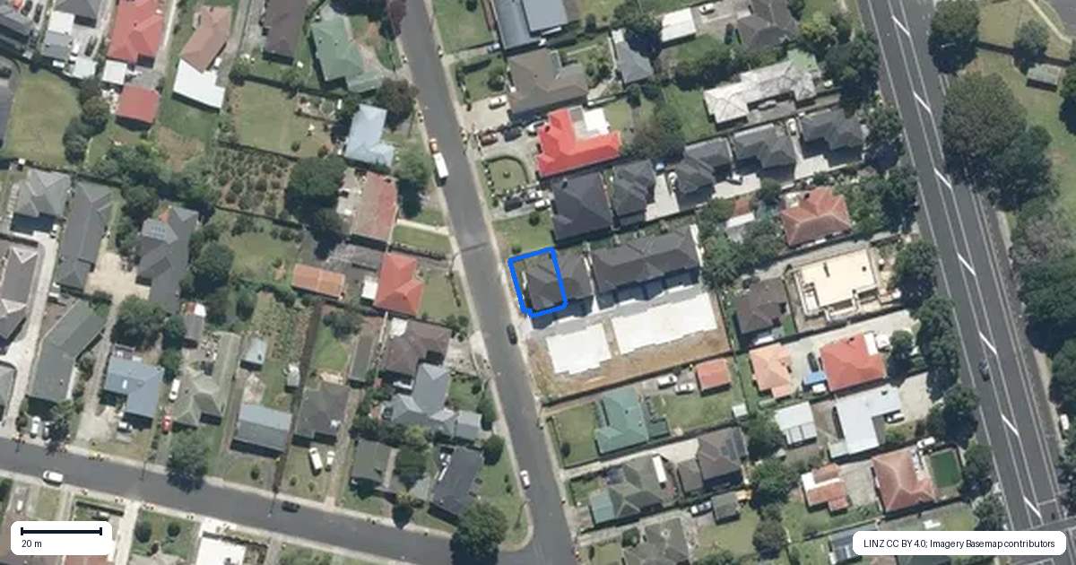 Property context map for 17A McCullough Avenue, Papatoetoe, Auckland
