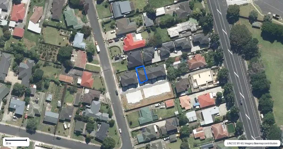 Property context map for 17C McCullough Avenue, Papatoetoe, Auckland