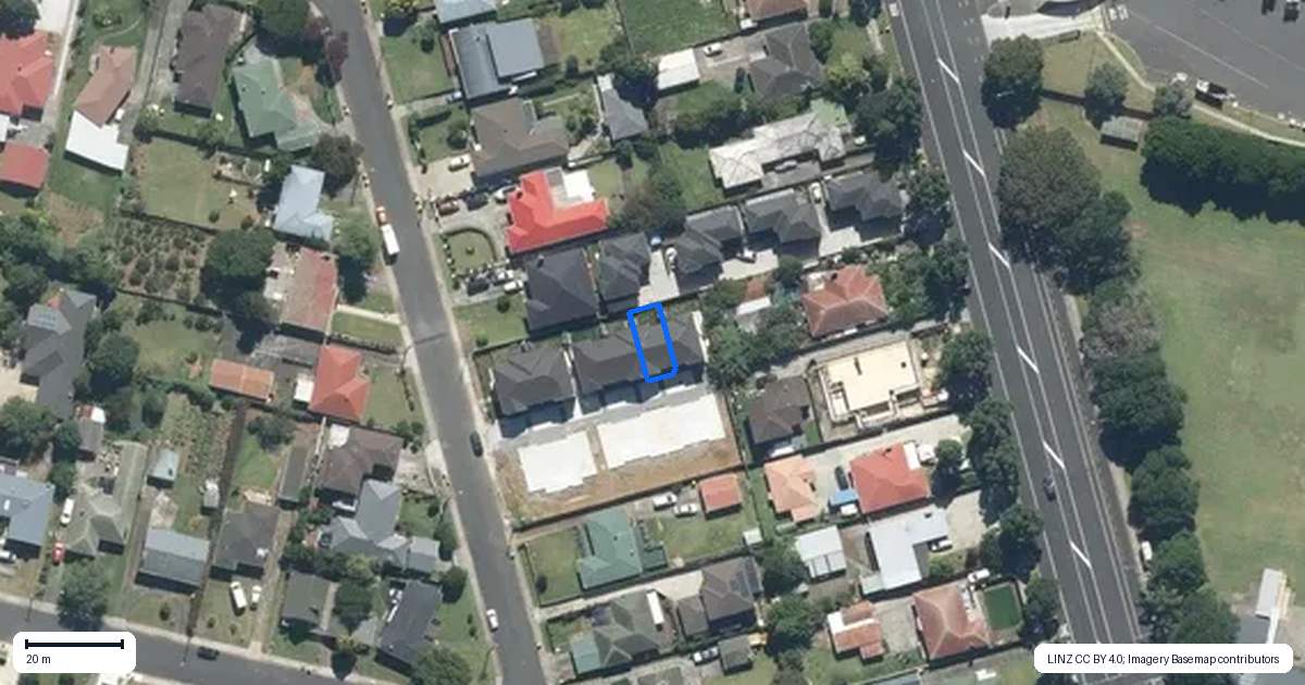 Property context map for 17E McCullough Avenue, Papatoetoe, Auckland
