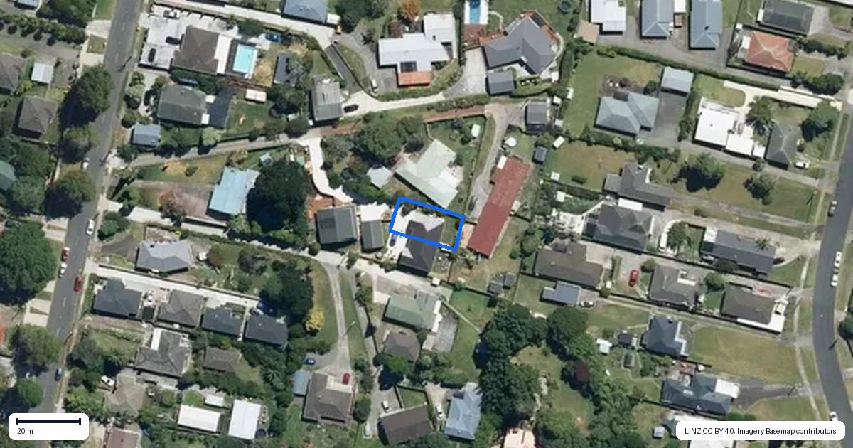 Property context map for 80D Woodglen Road, Glen Eden, Auckland
