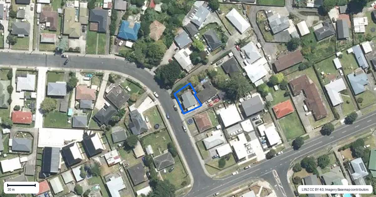 Property context map for 42A McDougall Street, Manurewa East, Auckland