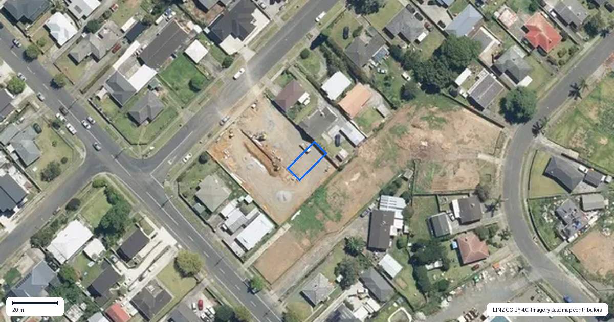 Property context map for 5/48 Allen Street, Mangere East, Auckland