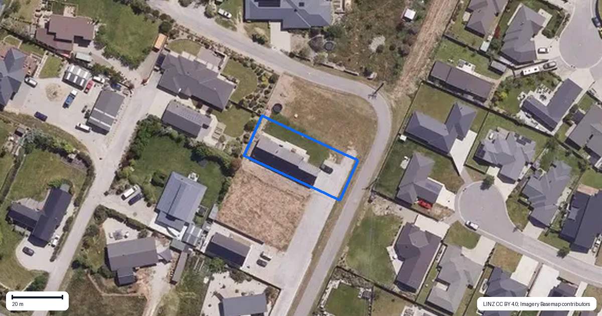Property context map for 148D McNulty Road, Cromwell