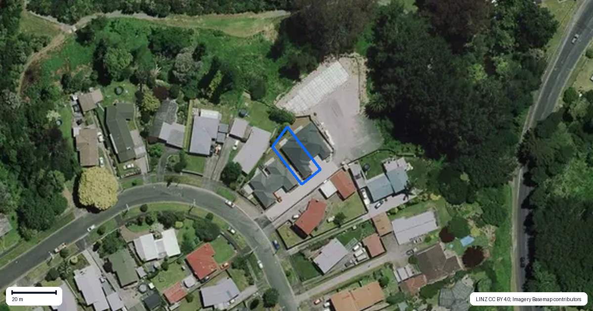 Property context map for 3/121 Fitzroy Avenue, Fitzroy, Hamilton
