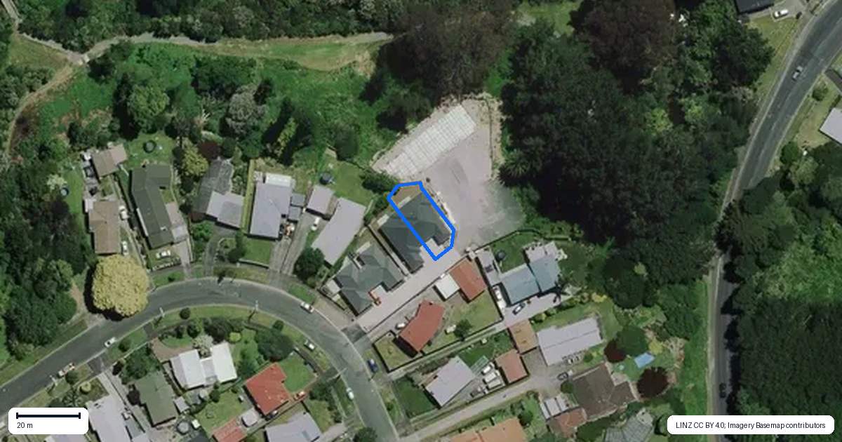 Property context map for 4/121 Fitzroy Avenue, Fitzroy, Hamilton