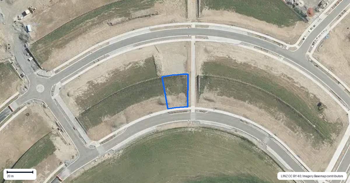 Property context map for 39 Parkland Loop, Wainui