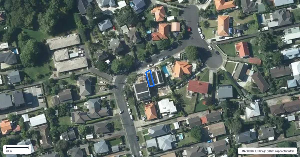 Property context map for 5/12 Fraser Road, Narrow Neck, Auckland