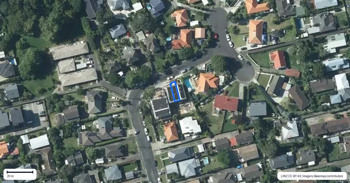 Property context map for 6/12 Fraser Road, Narrow Neck, Auckland