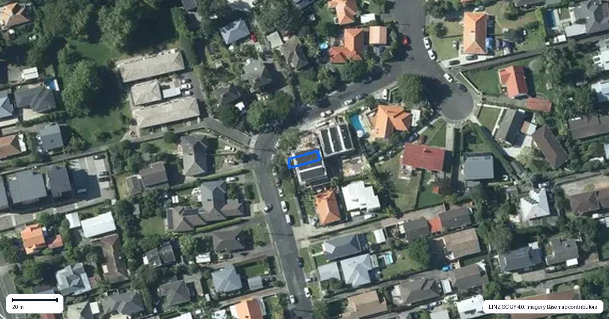 Property context map for 3/12 Fraser Road, Narrow Neck, Auckland