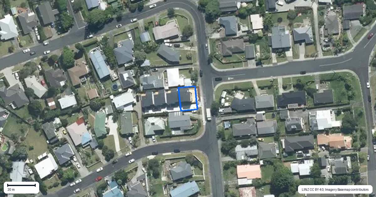 Property context map for 20A Seine Road, Forrest Hill, Auckland