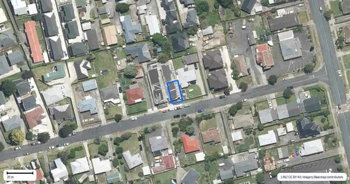 Property context map for 26C Clark Street, Manurewa, Auckland