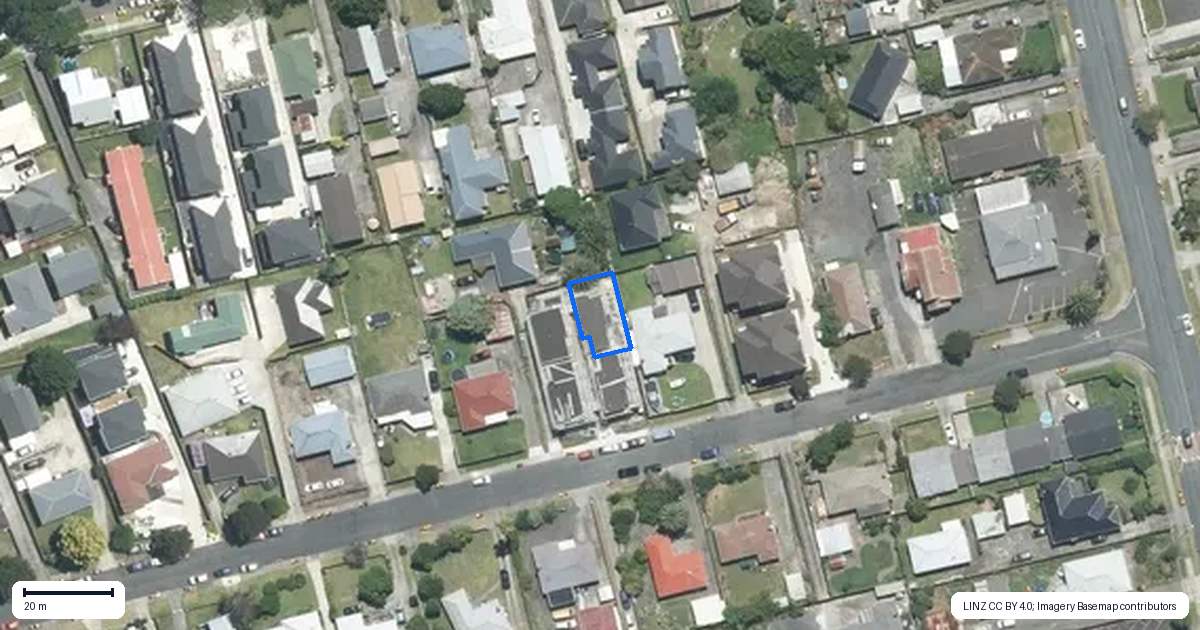 Property context map for 26D Clark Street, Manurewa, Auckland