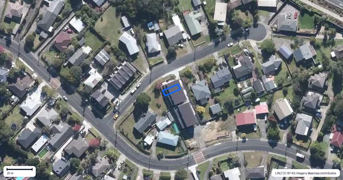 Property context map for 2/3 Milich Terrace, Te Atatu South, Auckland