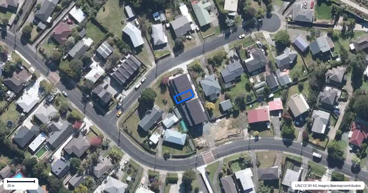Property context map for 4/3 Milich Terrace, Te Atatu South, Auckland