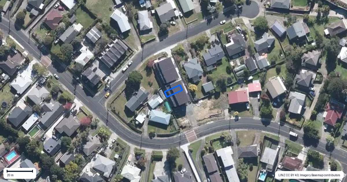 Property context map for 6/3 Milich Terrace, Te Atatu South, Auckland