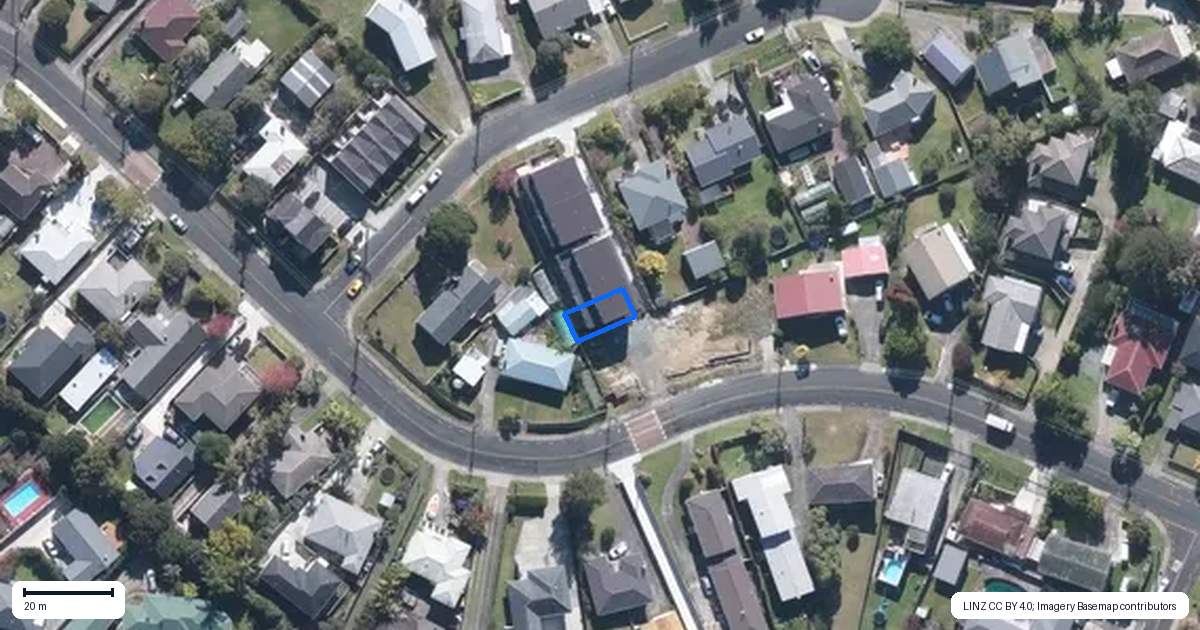 Property context map for 8/3 Milich Terrace, Te Atatu South, Auckland