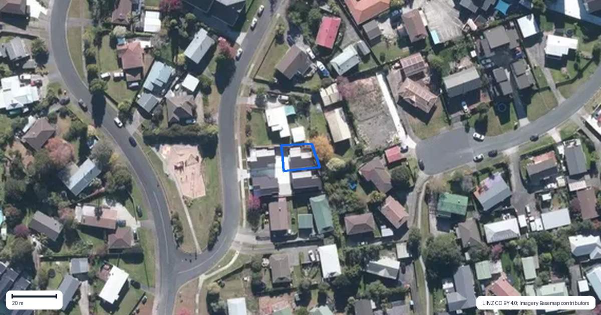 Property context map for 7C Buisson Glade, West Harbour, Auckland