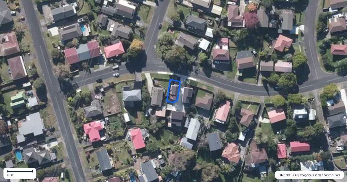 Property context map for 7A Rehia Road, Massey, Auckland