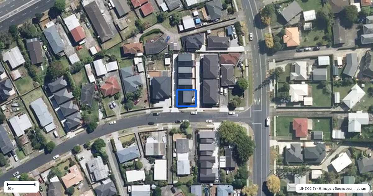 Property context map for 46A Portadown Avenue, Pakuranga Heights, Auckland