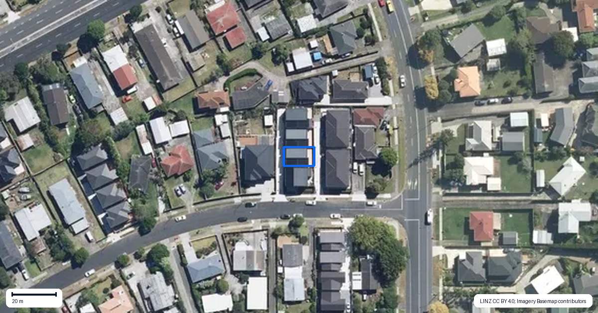 Property context map for 46B Portadown Avenue, Pakuranga Heights, Auckland